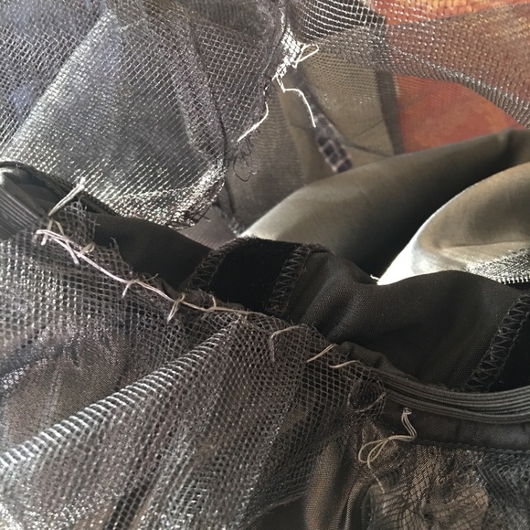 Lloyd Williams Size 8 Black Velvet & Silver Metallic Dress W/ Belt Vintage 80’s - Picture 14 of 14